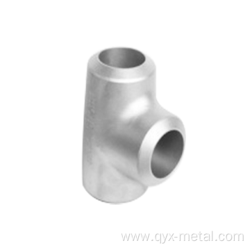 Precision Titanium Tee for Seamless Pipe Fittings